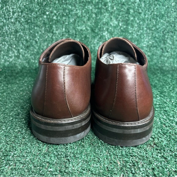 Bally Shoes Size 11.5 Brown Calf Leather Oxfords Made in Switzerland - Excellent main image 7